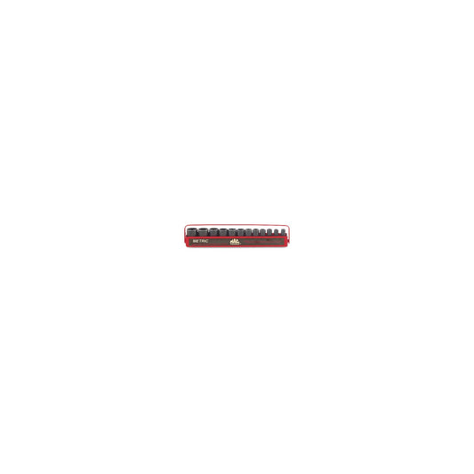 Socket Set, Intermediate Impact Metric in Metal Tray 1/4" Drive - 12-PC.