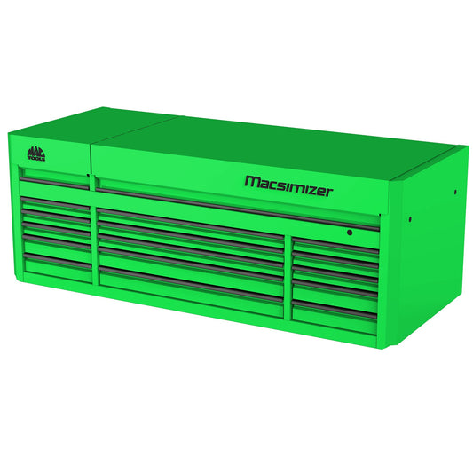 Macsimizer® 15-Drawer Top Chest - Lime Green