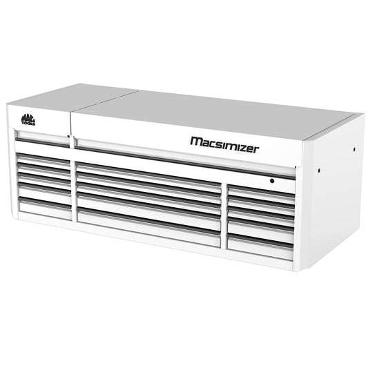 Macsimizer® 15-Drawer Top Chest - Titanium White