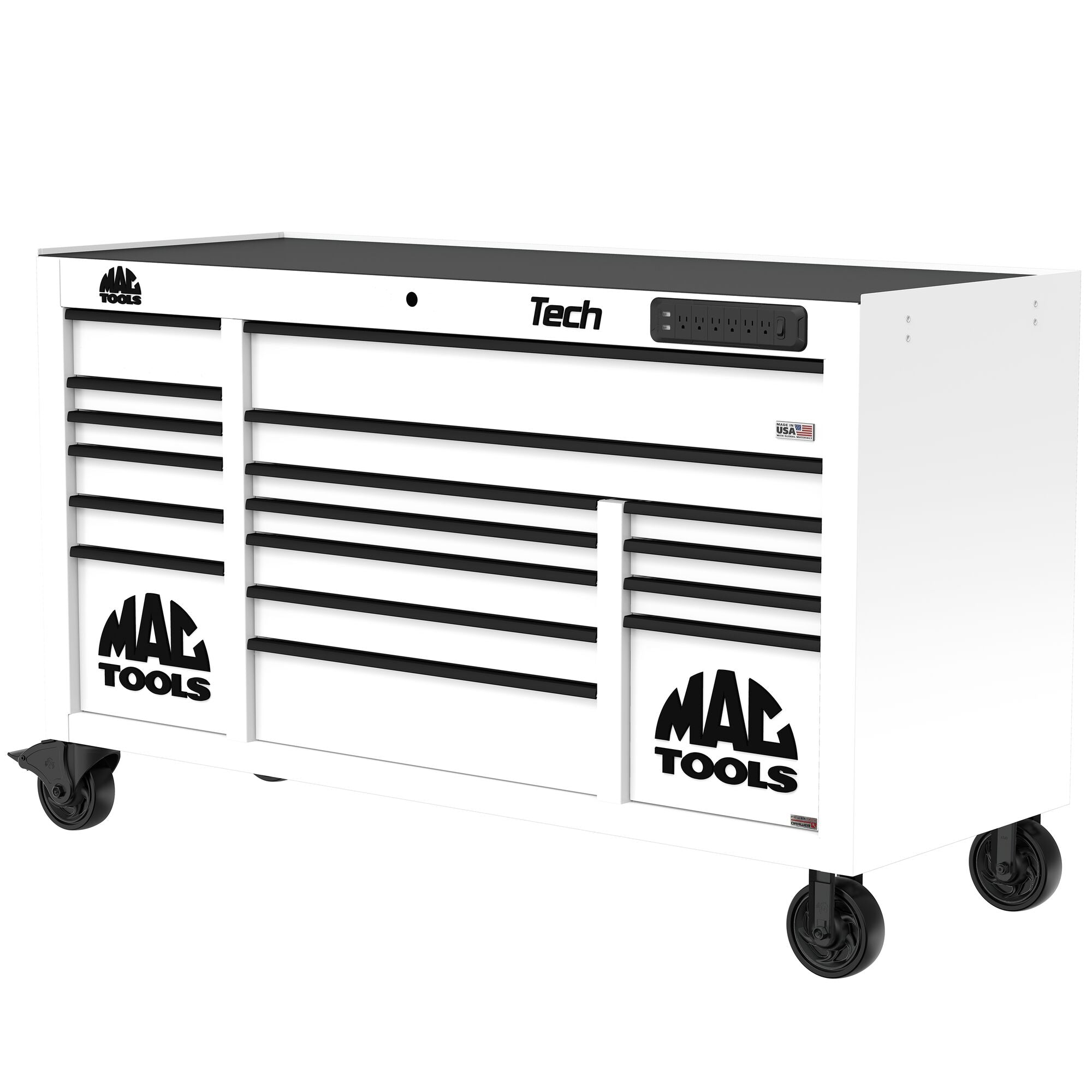 Mac Tool Ｔｅｃｈ　Ｓｅｒｉｅｓ MAC Tools Tech Series 10-Drawer Tool Box Roll Cab Workstation