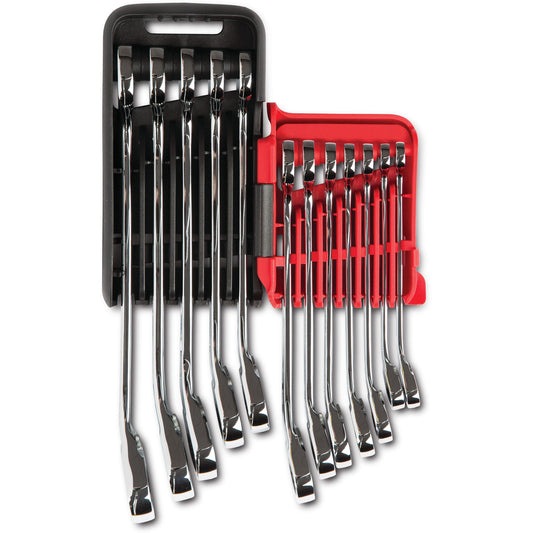 12-PC. SAE Reversible Ratcheting Wrench Set - 12-pt.