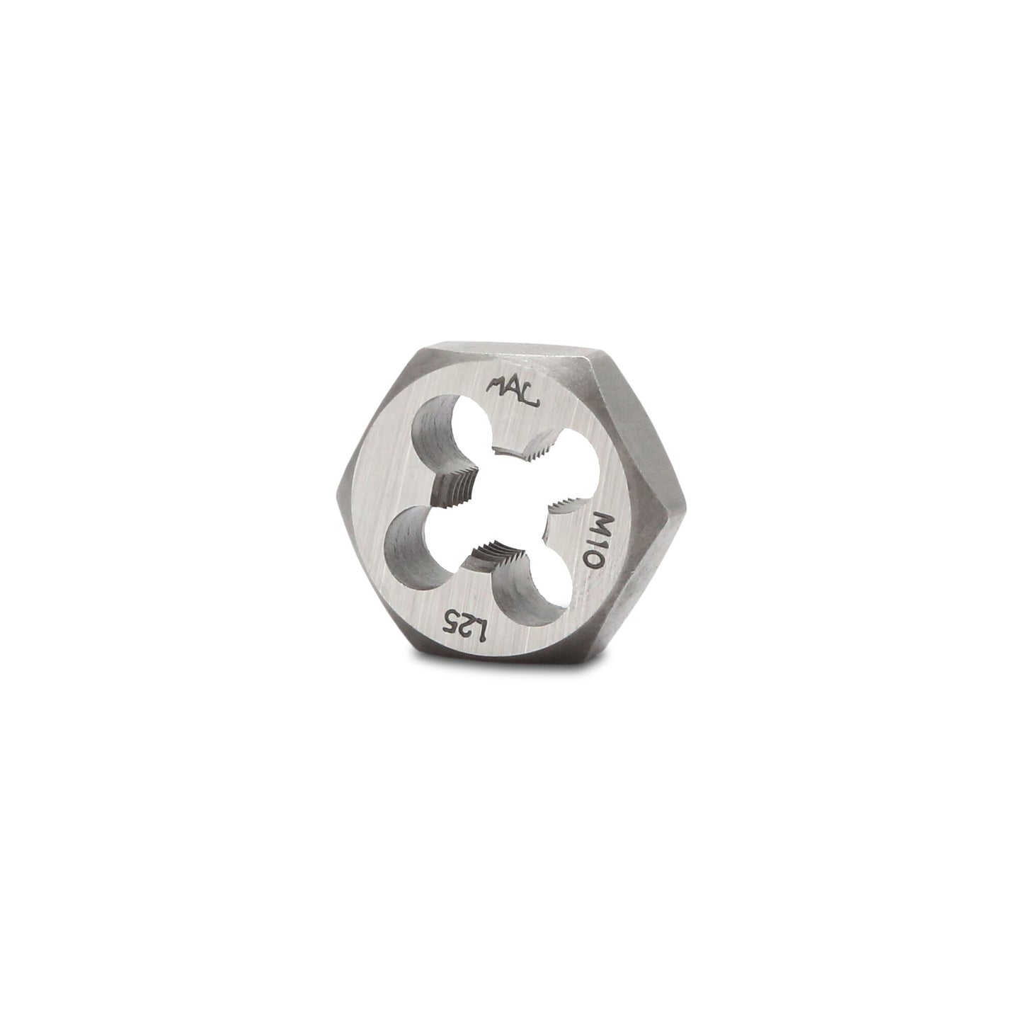 Metric Hexagonal Die M10-1.25 - 1" Shank