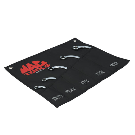5-PC. SAE Half-Moon Wrench Set - 12-PT.