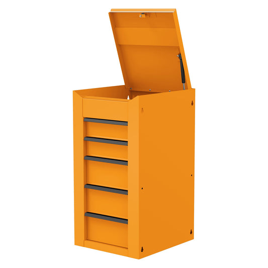 5-Drawer Side Box for UC3720 (MB199) Carts - Fireball Orange