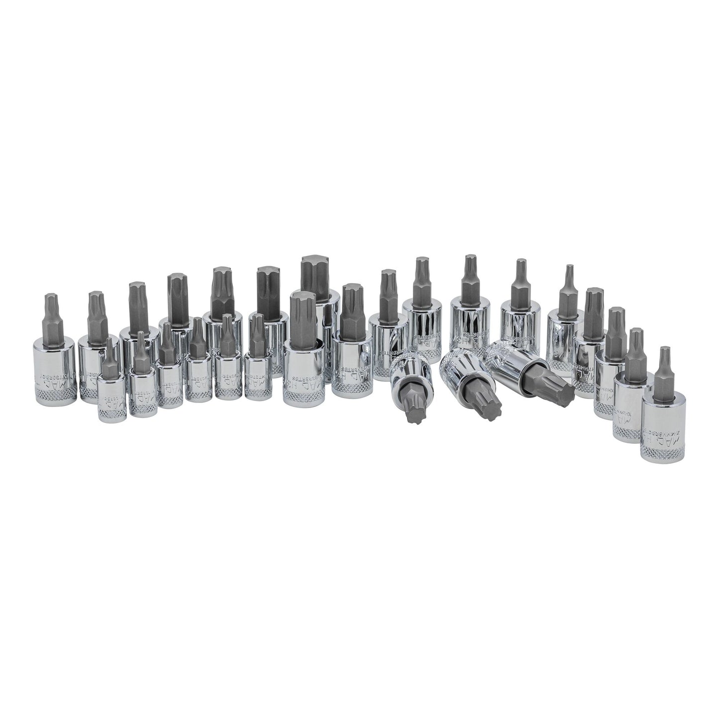27-PC. R.B.R.T.™ Short Hex/Torx™ Socket Set