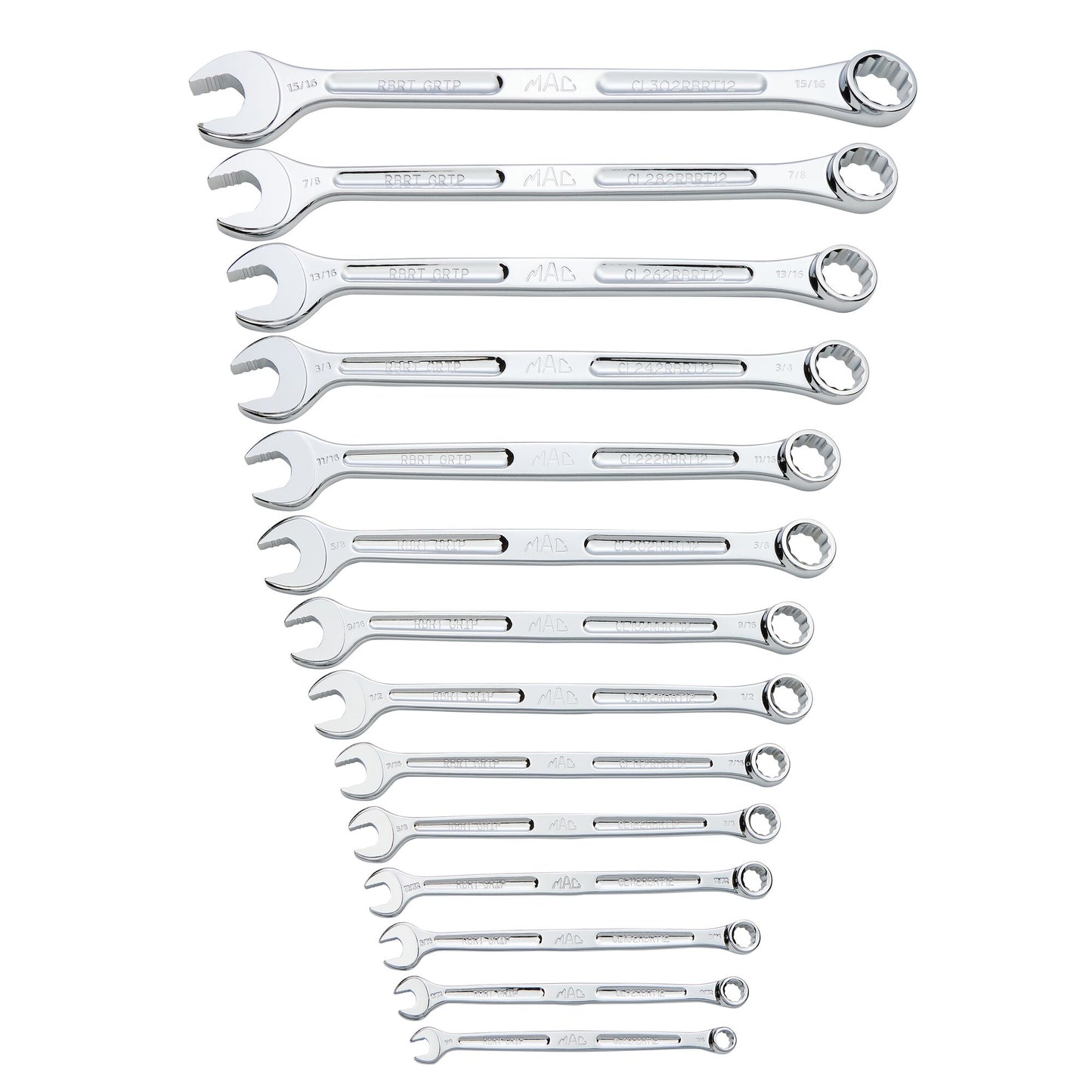 14-PC. SAE R.B.R.T.™ Combination Wrench Set – 12 pt.