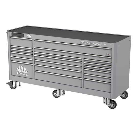 Macsimizer® 19-Drawer Workstation - Mica Gray