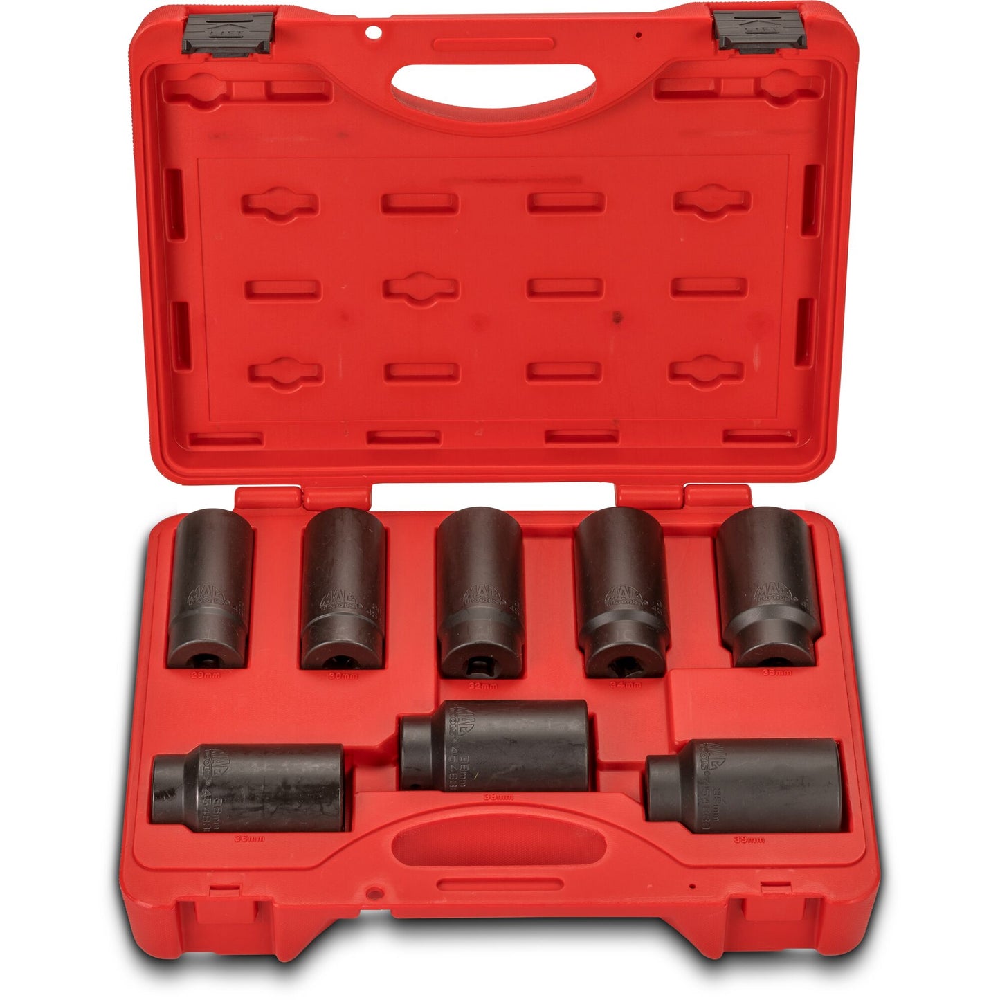 8-PC. 1/2" Drive Axle Nut Socket Set - 6-PT.