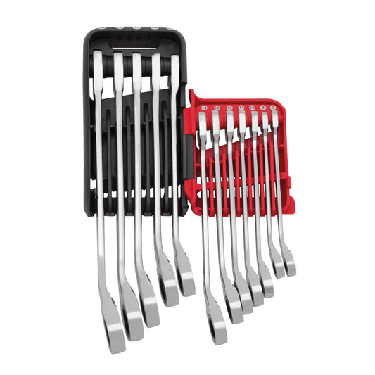 12-PC. Metric Reversible Ratcheting Wrench Set - 12-pt.