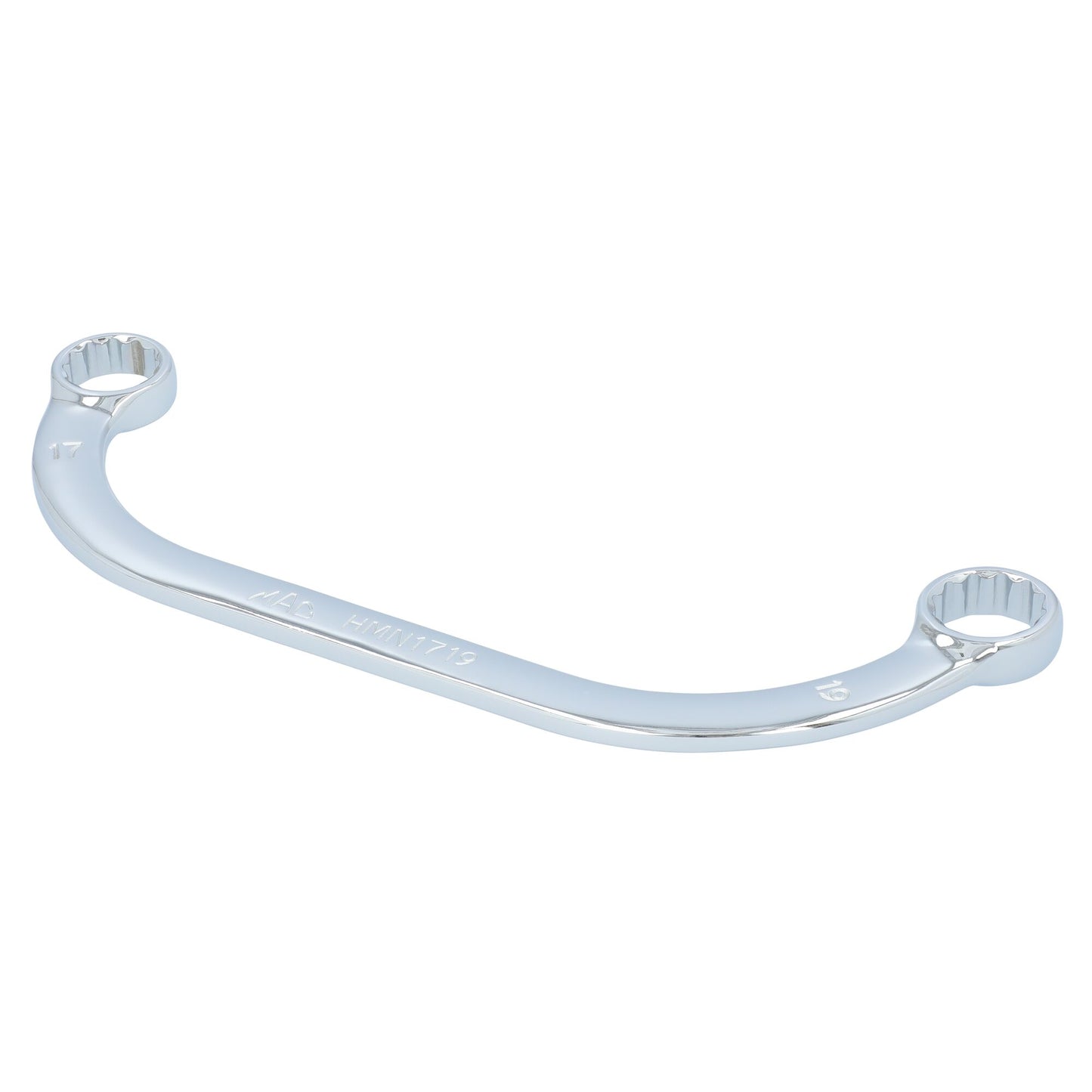 17mm x 19mm Half-Moon Wrench - 12-PT.