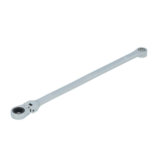 10mm XL Double Box Flex Head Ratcheting Wrench - 12 pt.