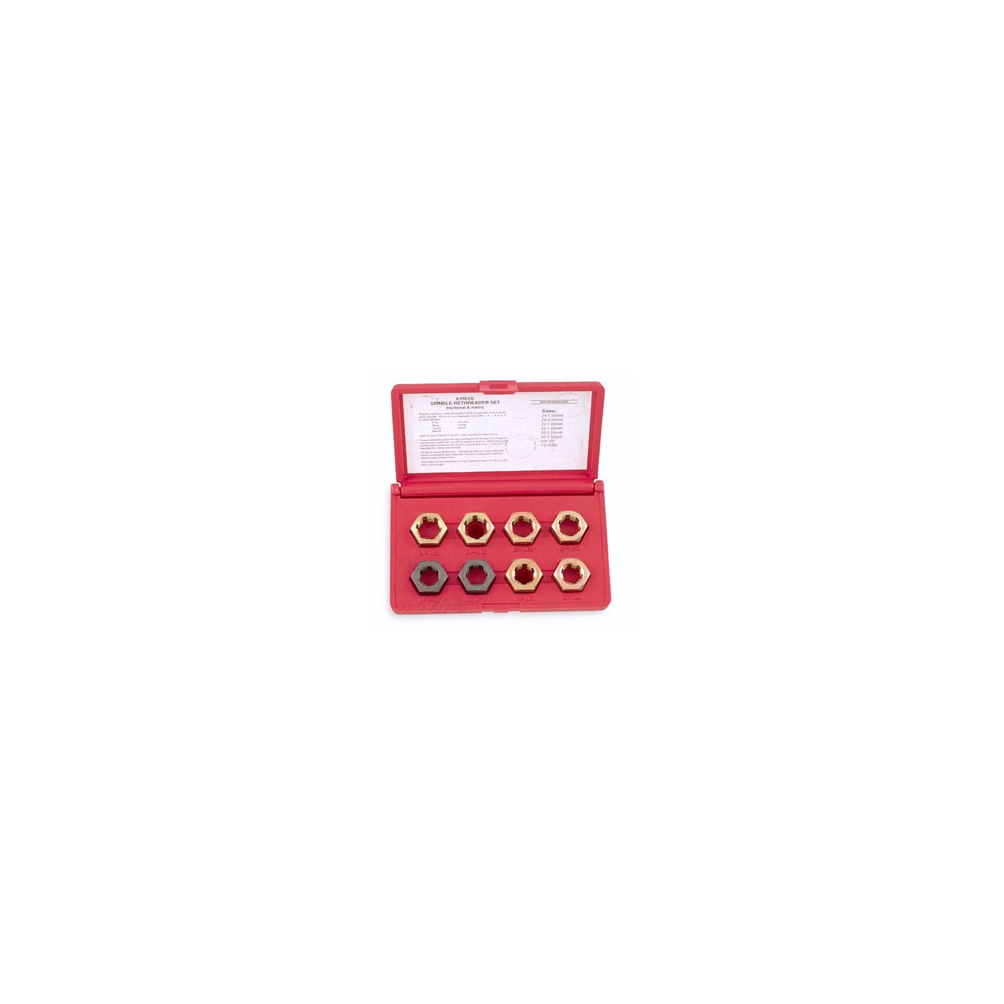 Rethreading Tap and Die Set