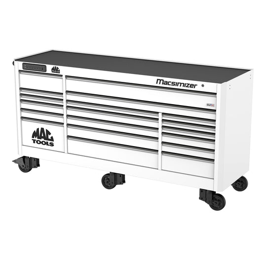 Macsimizer® 19-Drawer Workstation - Titanium White