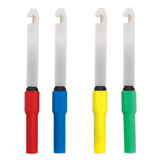 4-PC. Mini Insulation-Piercing Test Lead Clip Set