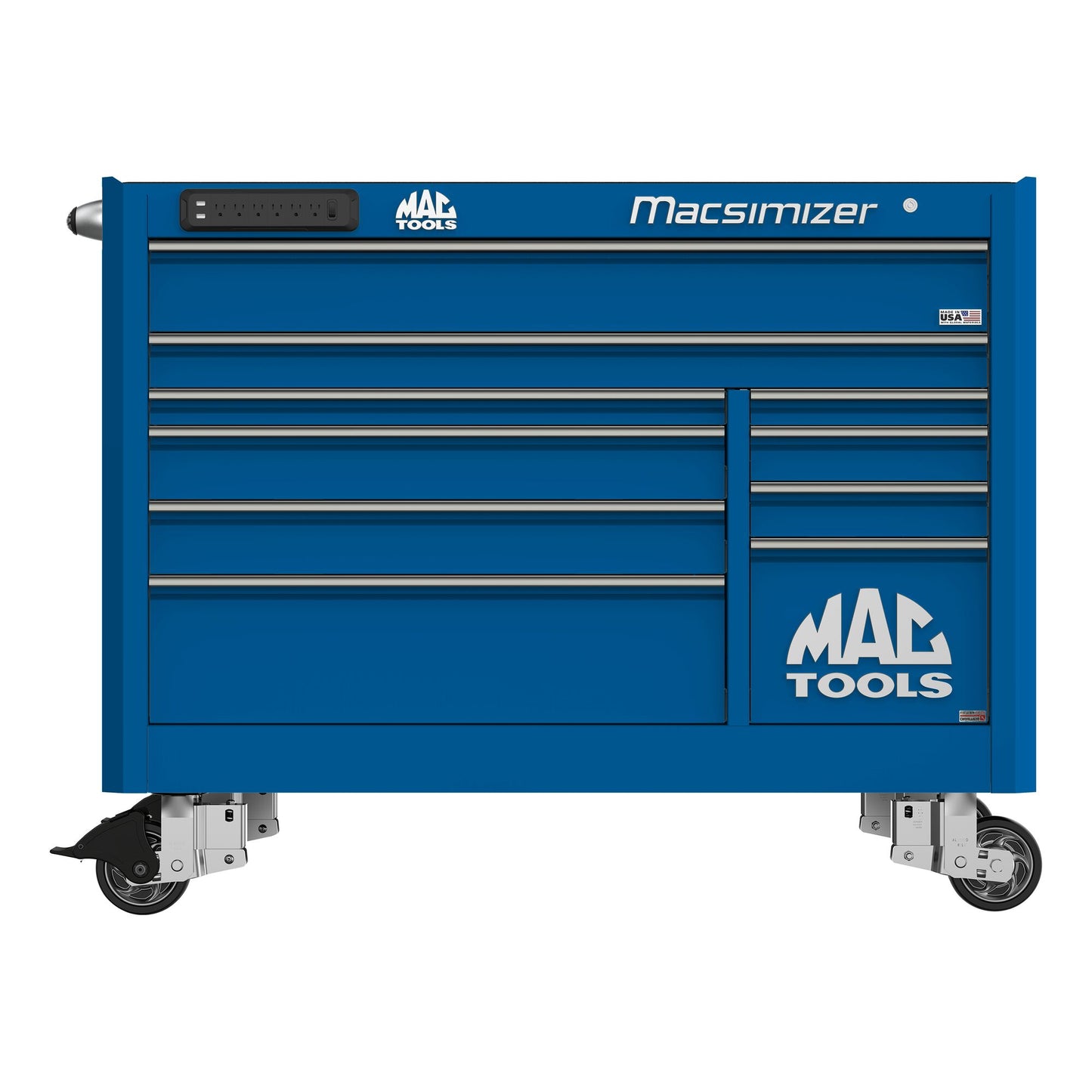 Macsimizer® 10-Drawer Workstation - Sapphire Blue