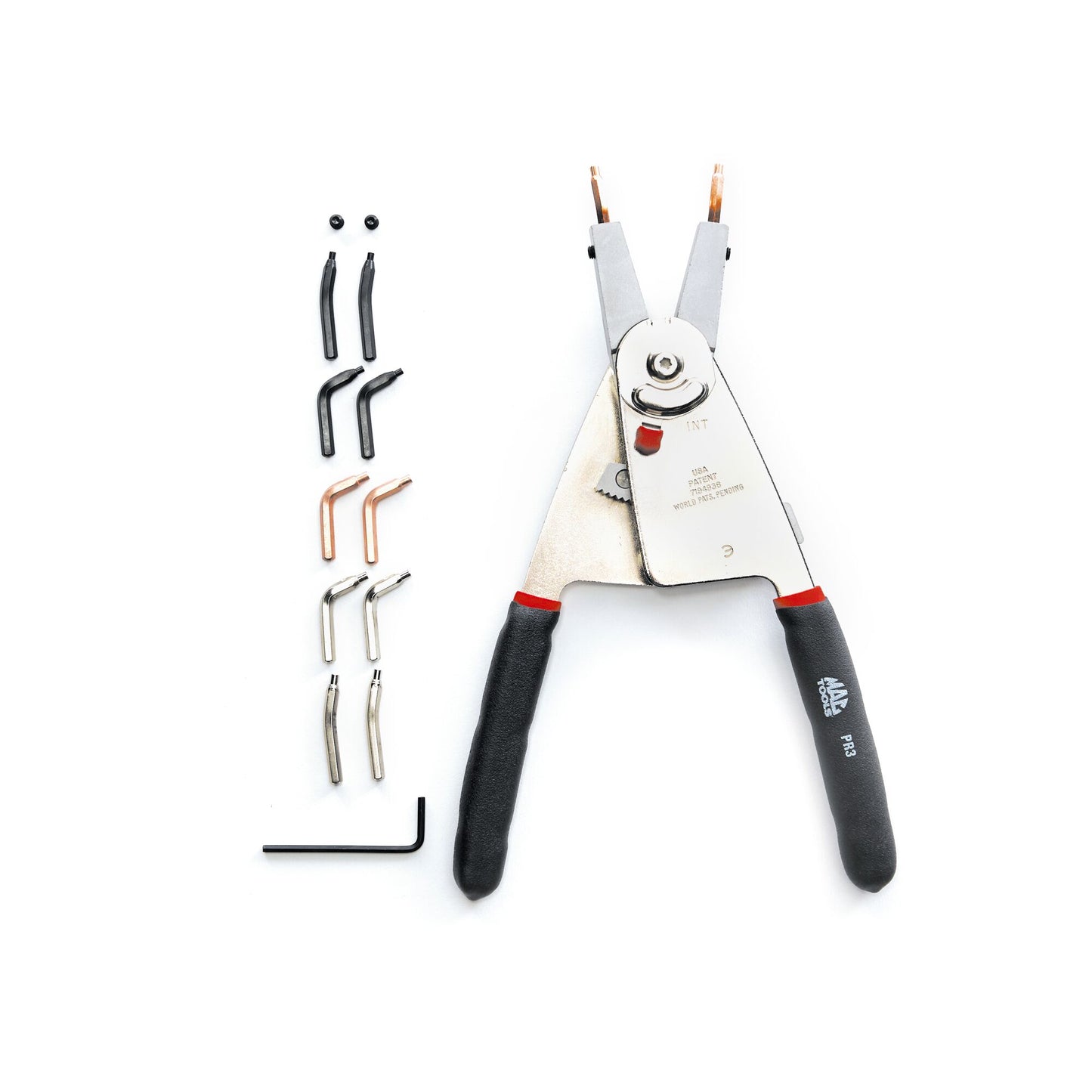 Large Internal/External Replaceable Tip Retaining Ring Pliers