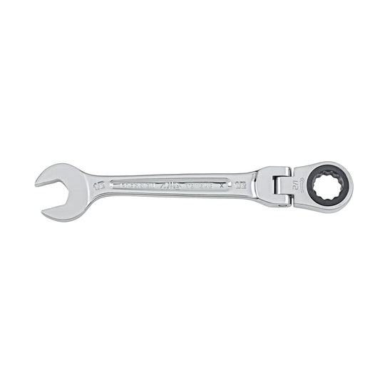 Flexible-Head Ratcheting Wrench 1/2" - 12-PT.