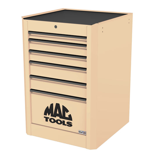 Macsimizer® 6-Drawer Side Box with PowerTech™ Drawer - Desert Tan