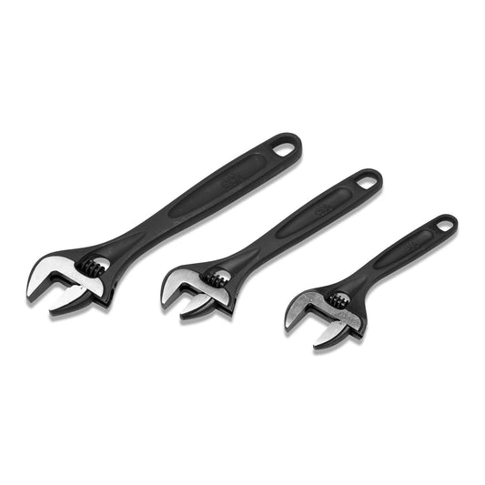 3-PC. Adjustable Wrench Set