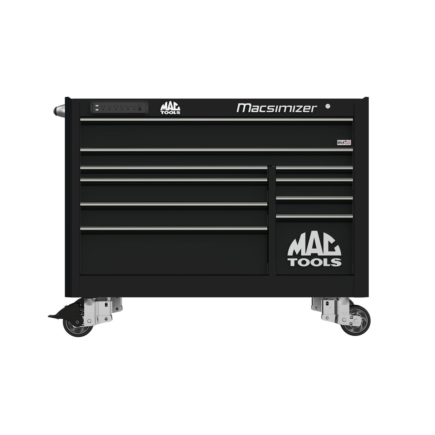 Macsimizer® 10-Drawer Workstation - Galaxy Black
