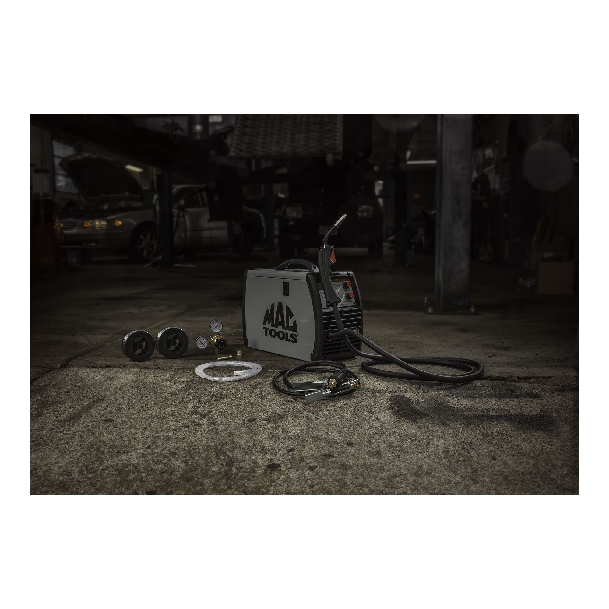 138-Amp Portable Inverter MIG Welder - 3/16
