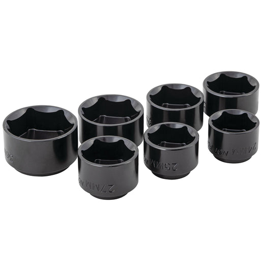 7-PC. Low-Profile Oil Filter Socket Set