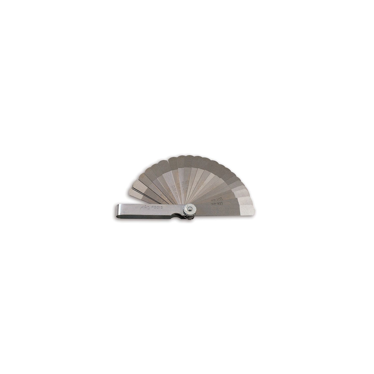 22-Blade Master Go-No-Go Feeler Gauge Set