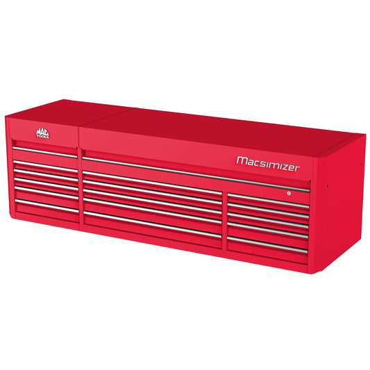 Macsimizer® 15-Drawer Top Chest - Firebrick Red