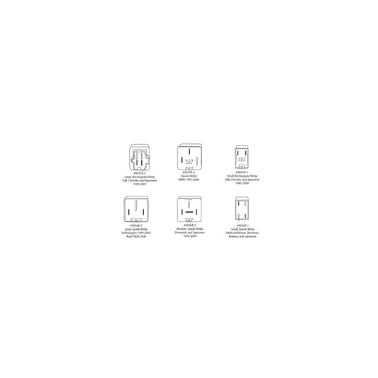 6-PC. Master Relay Bypass Switch Set with Amp Loop