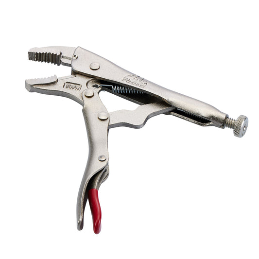 5" Curved Jaw Trigger Release Locking Pliers - Red