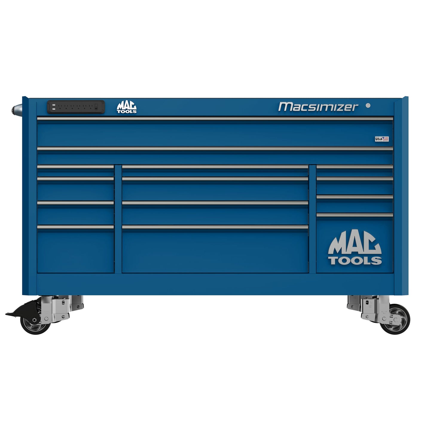 Macsimizer® 14-Drawer Workstation - Sapphire Blue