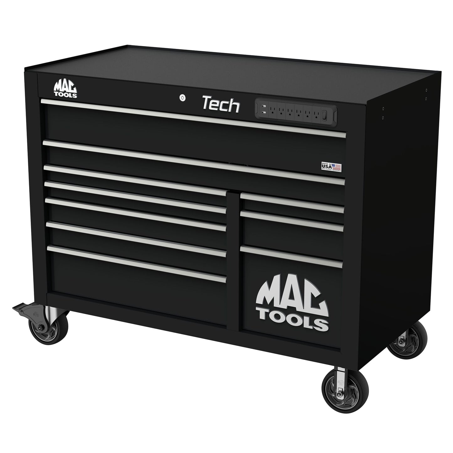 Tech™ Series 10-Drawer Workstation - Galaxy Black