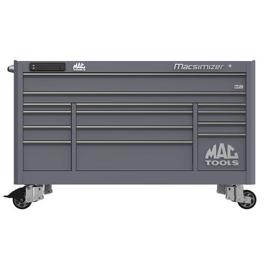 Macsimizer® 14-Drawer Workstation - Carbon Gray