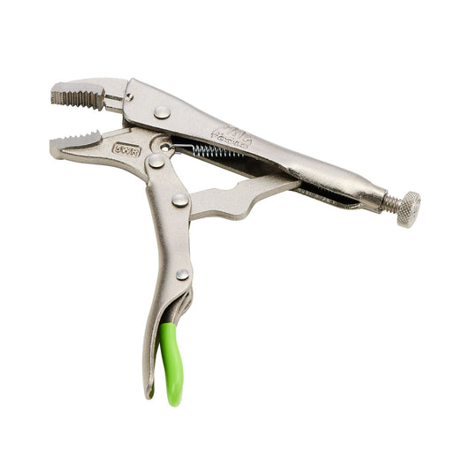 5" Curved Jaw Trigger Release Locking Pliers - Green
