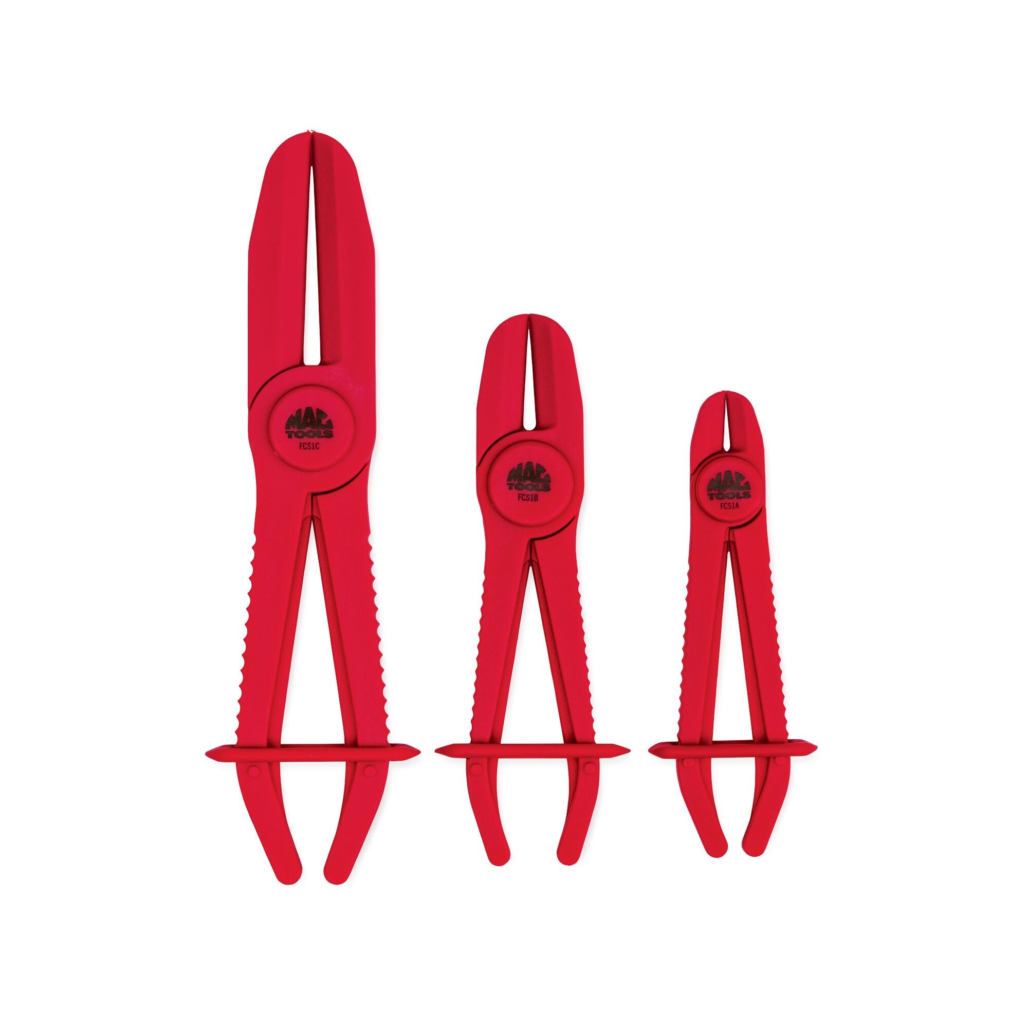 OEMTOOLS 3-Piece Hose Pinching Pliers Set – Non-Metallic, Smooth Jaws, For Radiator, Brake, Power Steering & Fuel Line Repairs