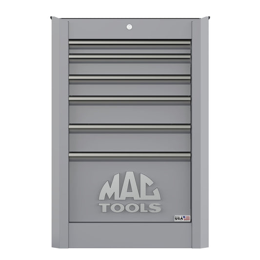 Macsimizer® 6-Drawer Side Box with PowerTech™ Drawer - Mica Gray