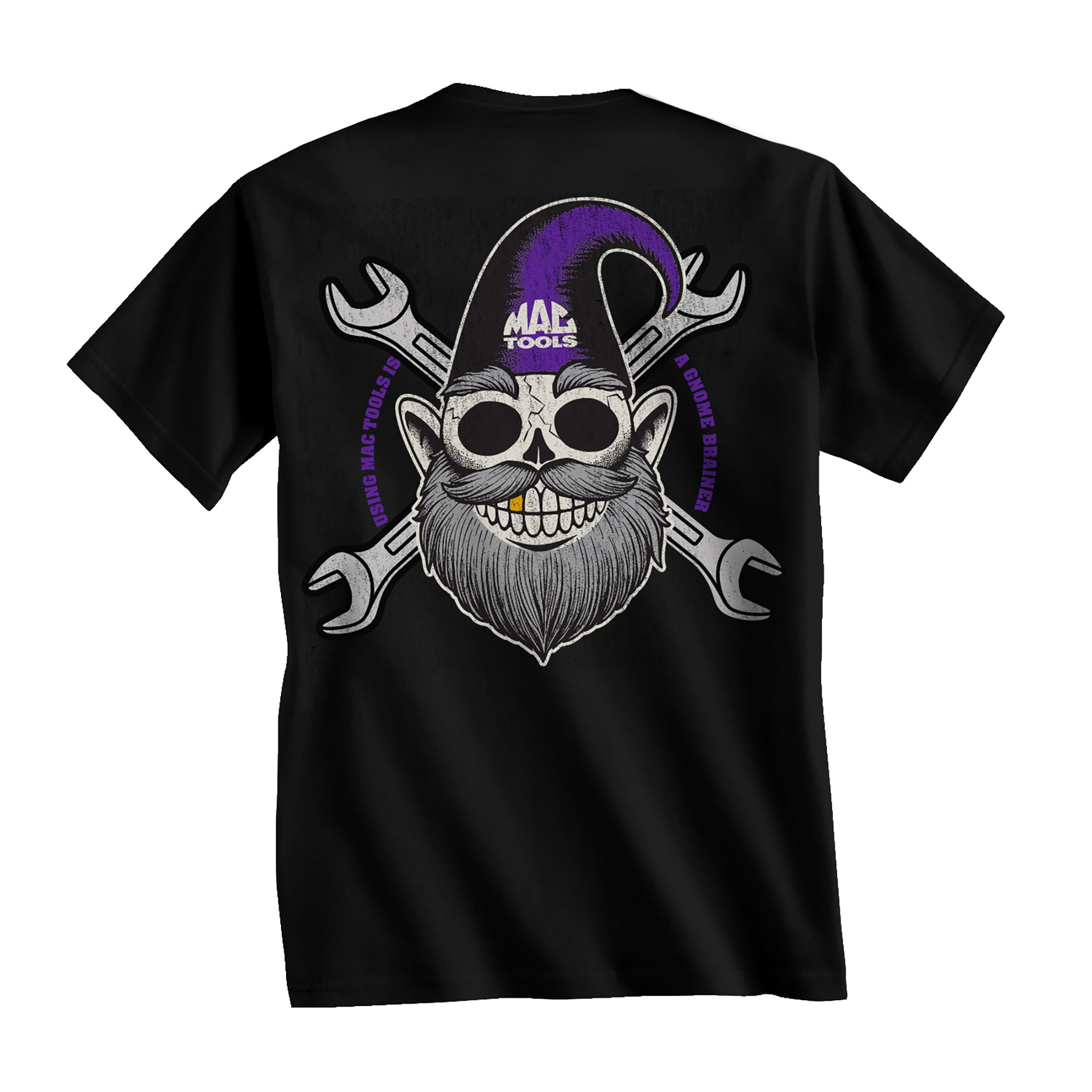 MAC TOOLS GNOME WITH RATCHET マックツール Gnome Skull Tee