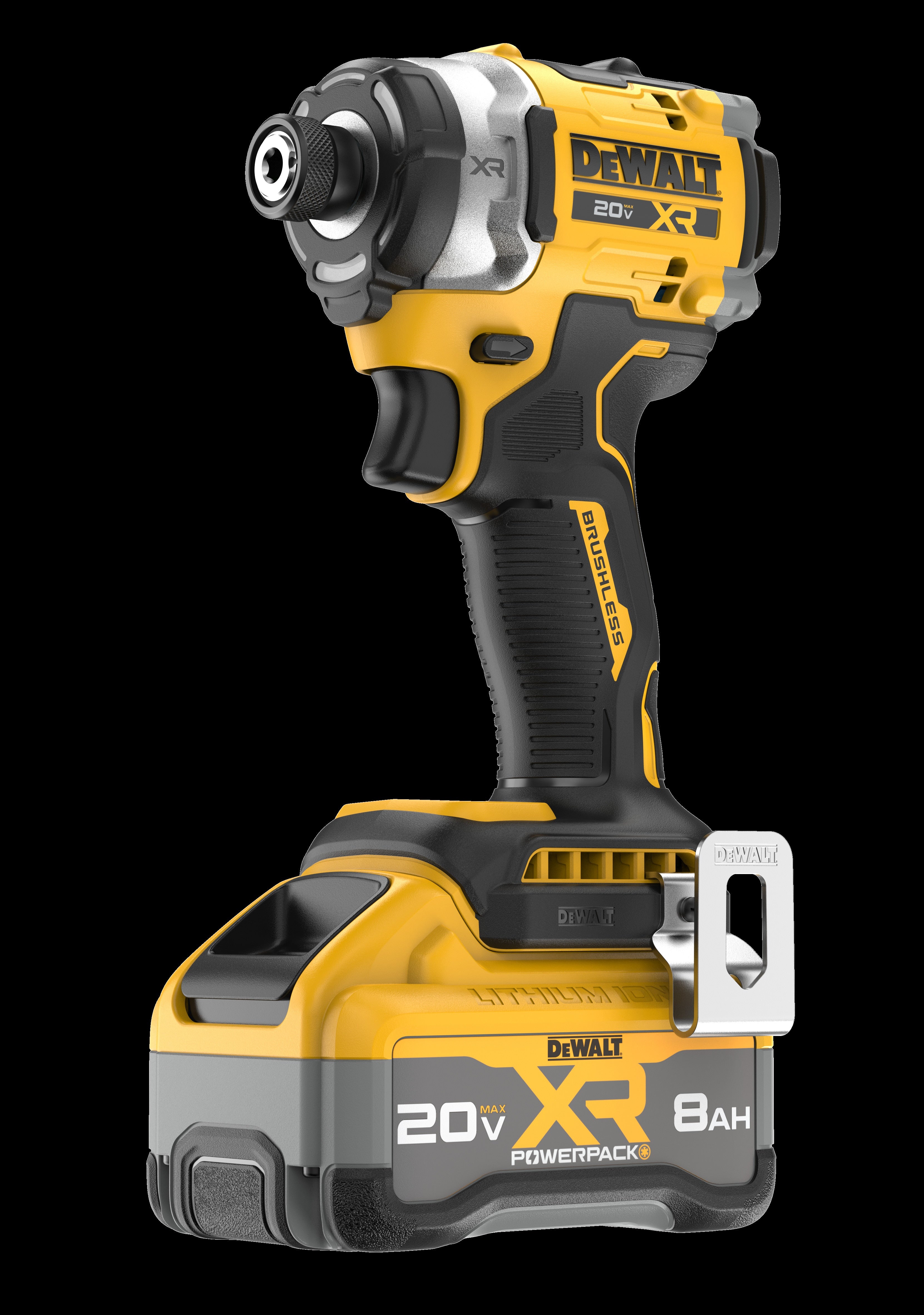 DEWALT® 20V MAX* XR® Brushless Cordless 3-Speed High Torque 1/4