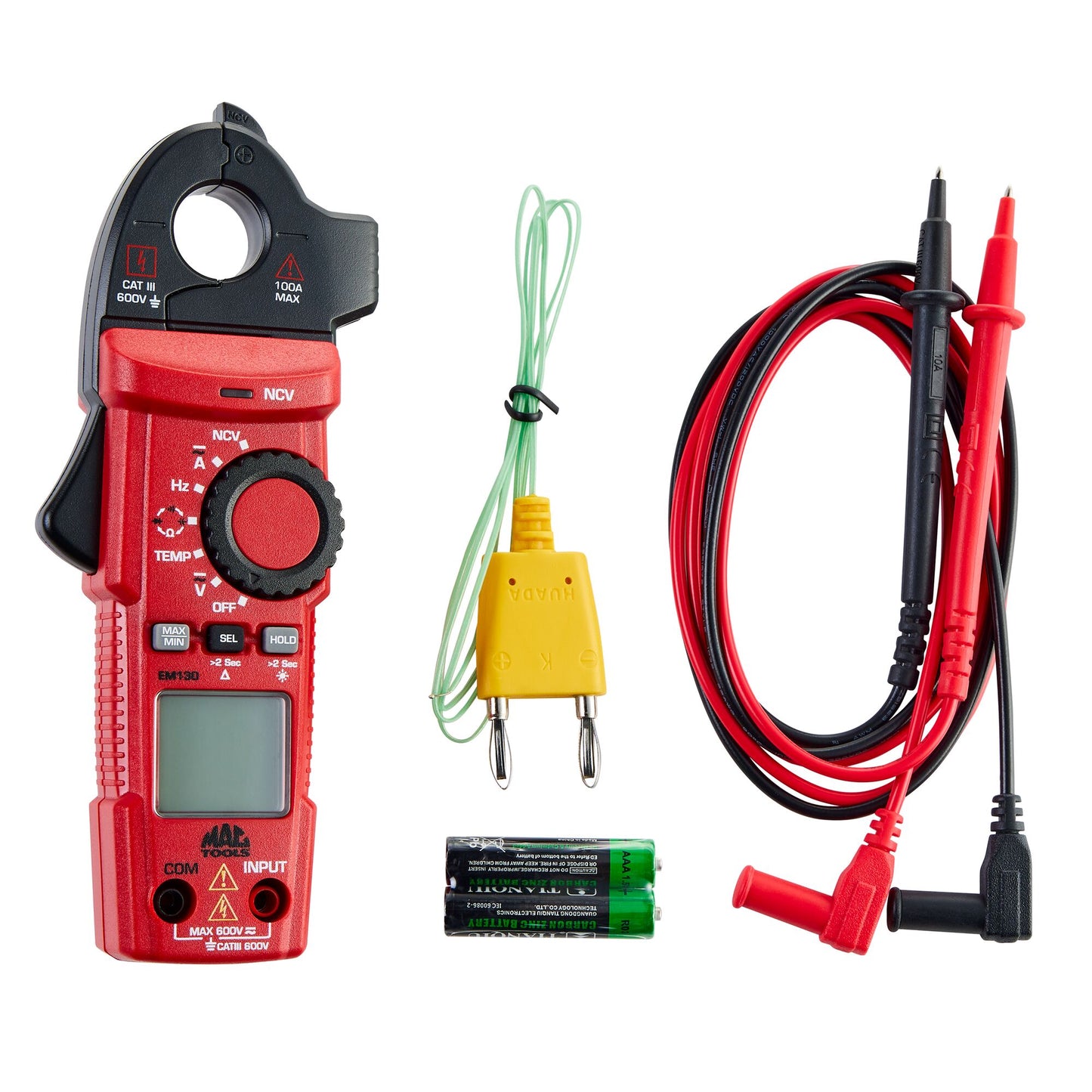 LOW CURRENT AMP CLAMP METER