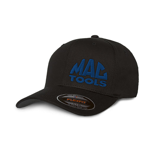 Black Flexfit Hat w/ Blue Dome