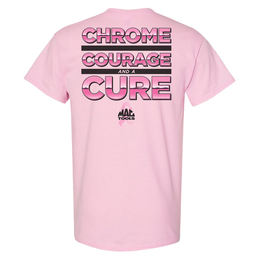 Chrome Courage and a Cure Tee