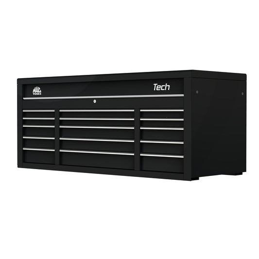 Tech™ Series 15-Drawer Top Chest - Flat Black