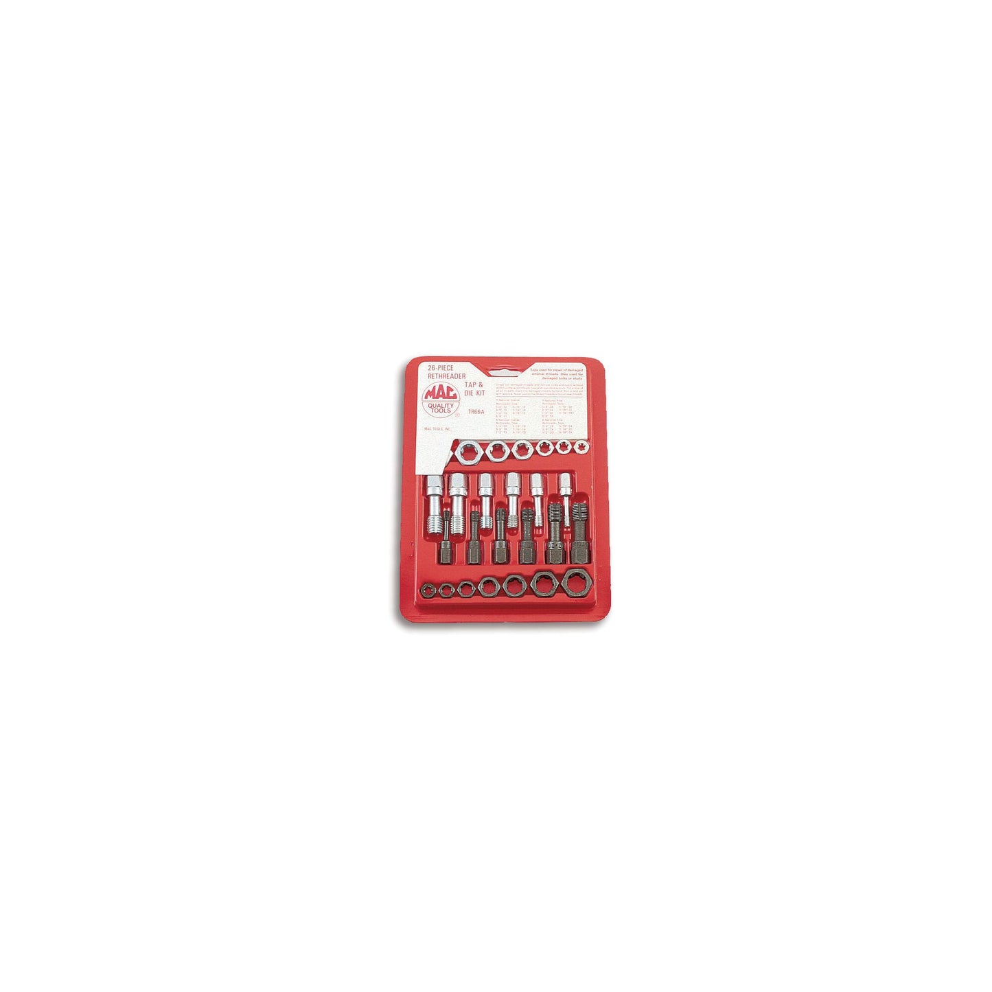 26-PC. Master Rethreader Tap and Die Kit