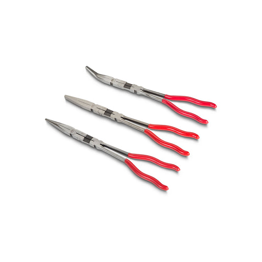 3-PC. Double-Jointed Long-Reach Pliers Set