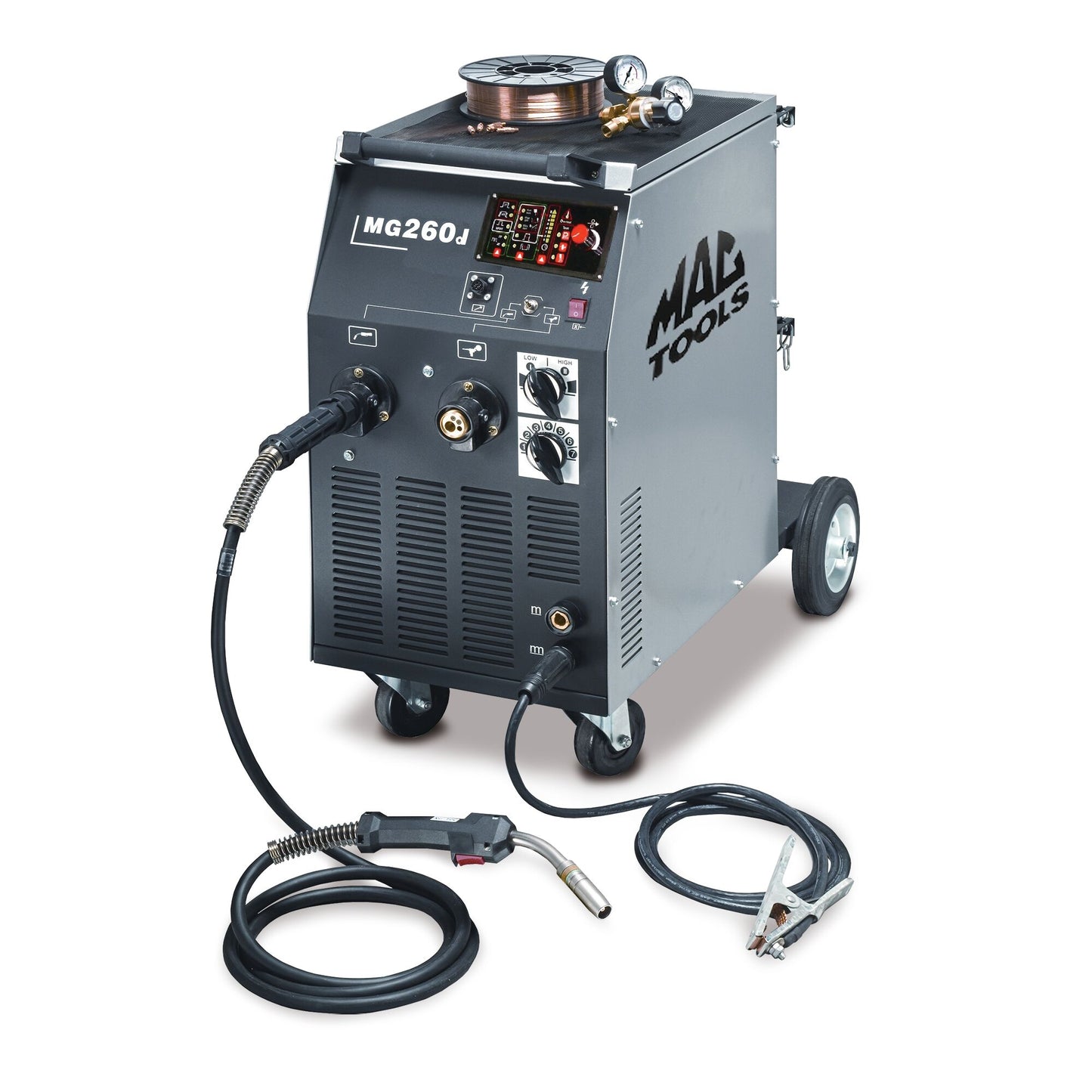 260-Amp MIG Welder - 1/2" Production