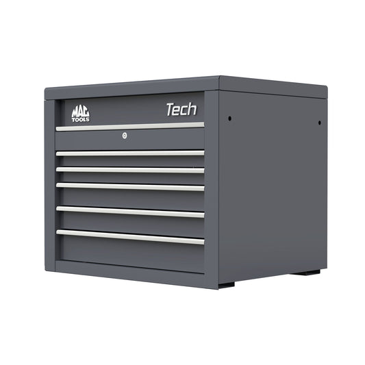 Tech™ Series 5-Drawer Top Chest - Carbon Gray