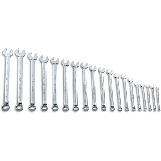 19-PC. Metric Knuckle Saver Combination Wrench Set - 12-PT.