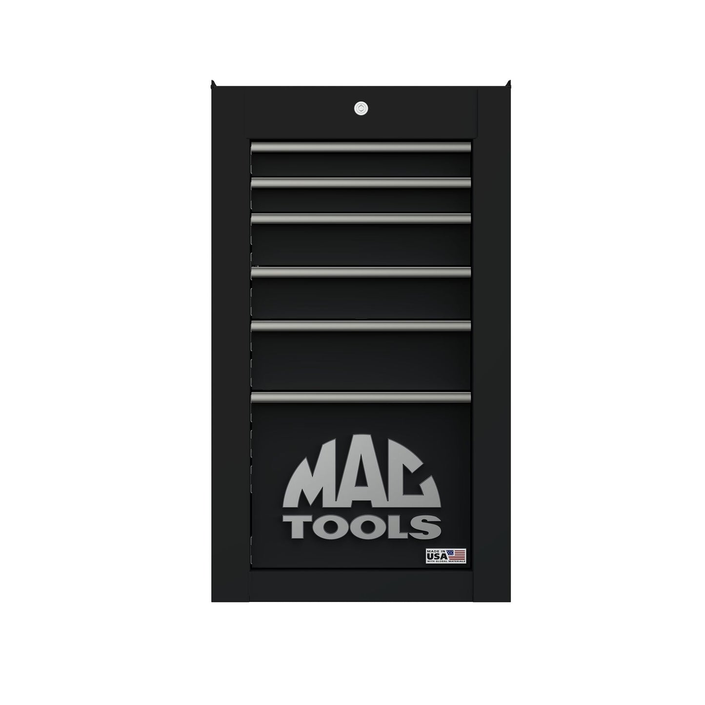 Tech™ Series 6-Drawer Side Cabinet with PowerTech™ Drawer - Galaxy Black