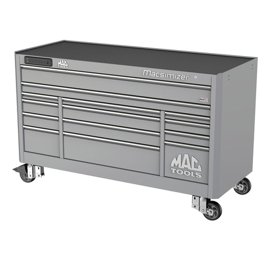 Macsimizer® 14-Drawer Workstation - Mica Gray