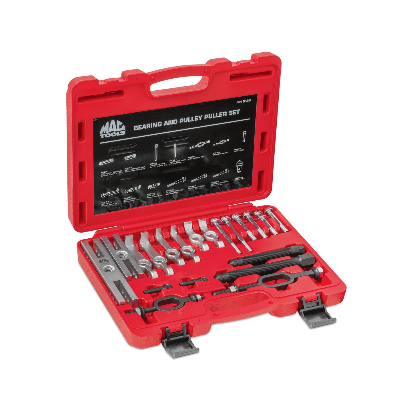 22-PC. Bearing and Pulley Puller Set